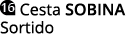  Cesta sobina Sortido