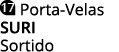  Porta-Velas SURI Sortido
