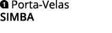  Porta-Velas simba