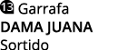  Garrafa DAMA JUANA Sortido