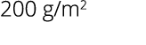 200 g m2