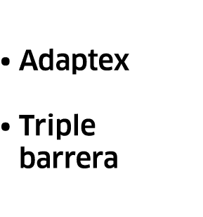 • Adaptex • Triple barrera