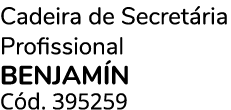 Cadeira de Secret ria Profissional BENJAM N C d. 395259