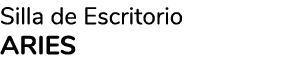 Silla de Escritorio ARIES 