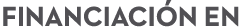financiación en
