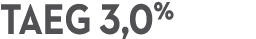 TAEG 3,0%