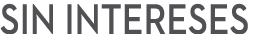 sin intereses