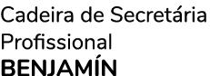Cadeira de Secretária Profissional BENJAMÍN