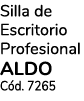 Silla de Escritorio Profesional ALDO C d. 7265