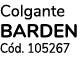 Colgante BARDEN C d. 105267