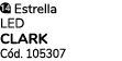 ￼ Estrella LED CLARK C d. 105307