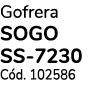 Gofrera SOGO SS 7230 C d. 102586