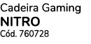 Cadeira Gaming NItro C d. 760728