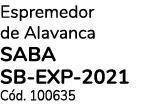 Espremedor de Alavanca SABA SB EXP 2021 C d. 100635