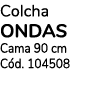 Colcha ONDAS Cama 90 cm Cód  104508