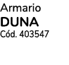 Armario duna C d. 403547