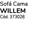 Sofá Cama WILLEM Cód  373026