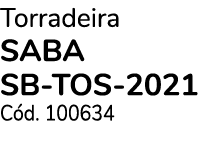 Torradeira SABA SB TOS 2021 C d. 100634