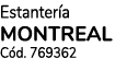 Estantería MONTREAL Cód  769362