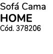 Sofá Cama home Cód  378206