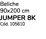 Beliche 90x200 cm JUMPER 8K C d. 105610