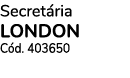 Secretária LONDON Cód  403650