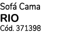 Sofá Cama rio Cód  371398