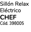Sill n Relax El ctrico CHEF C d. 398005