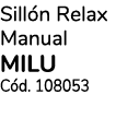 Sill n Relax Manual milu C d. 108053
