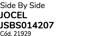 Side By Side JOCEL JSBS014207 C d. 21929