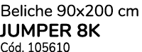 Beliche 90x200 cm JUMPER 8K C d. 105610