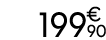 199 € 90