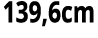 139,6cm 