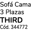 Sof Cama 3 Plazas THIRD C d. 344772
