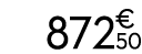 872 € 50