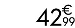 42 € 99