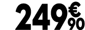 249 € 90