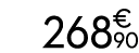 268 € 90