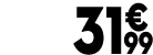 31 € 99