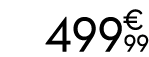 499 € 99