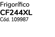 Frigor fico CF244XL C d. 109987