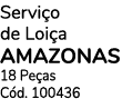 Servi o de Loi a amazonas 18 Pe as C d. 100436