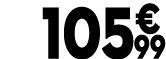 105 € 99