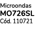Microondas mo726sl C d. 110721