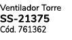Ventilador Torre SS 21375 C d. 761362