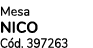 Mesa NICO C d. 397263