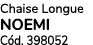 Chaise Longue noemi C d. 398052 