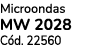 Microondas MW 2028 C d. 22560
