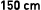150 cm