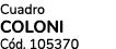 Cuadro Coloni C d. 105370